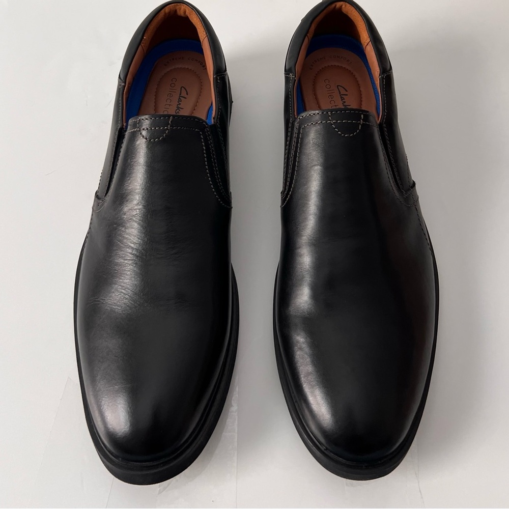 Clarks Slip‎ On, Extreme Comfort Men’s Casual Shoe, Size13, Black, NWOT